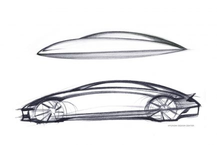 HyundaiMotorsIONIQ6TeasedinConceptSketch