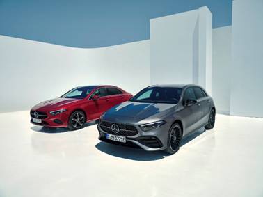 Mercedes A and B