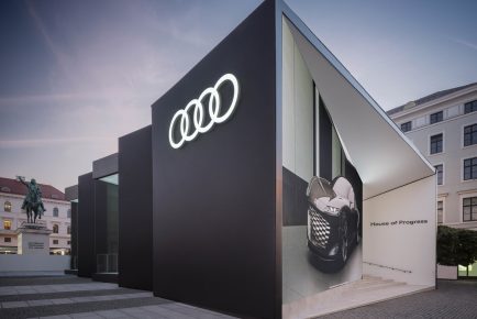 Impressions of Audi’s presentation at the IAA Mobility 2021 in