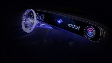 Mercedes-Benz auf der CES 2024Mercedes-Benz at the CES 2024