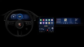 new gen Apple CarPlay - Porsche