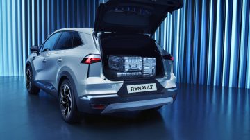 Renault Symbioz E-Tech full hybrid Esprit Alpine Rafale Grey (4)