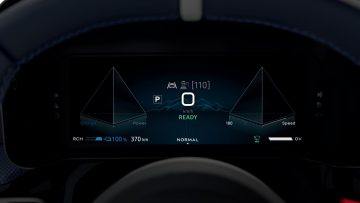 Alpine A290 - Instrument screen