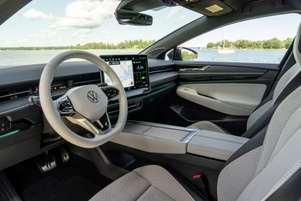 The all-electric Volkswagen ID.7 Pro S