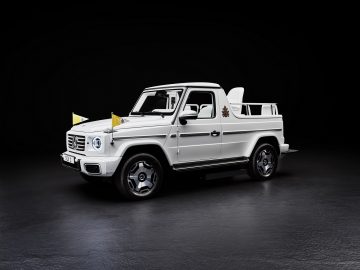 Papst Franziskus erhält erstes elektrisches „Papamobil“ von Mercedes-Benz

Pope Francis receives first electric “Popemobile” from Mercedes-Benz