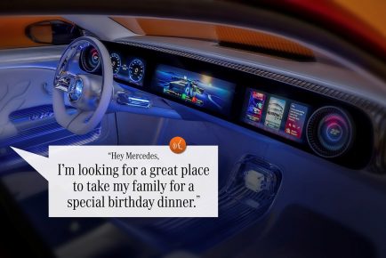 Mercedes-Benz und Google kooperieren bei KI-gestützter Konversationssuche innerhalb von NavigationssystemenMercedes-Benz and Google Partner on AI-powered Conversational Search within Navigation Systems