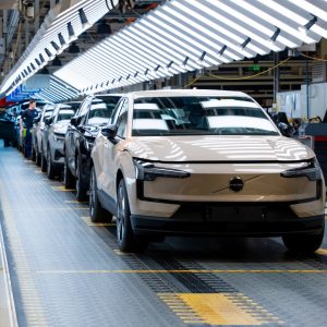 EX30 Start of Production at Volvo Car Gent