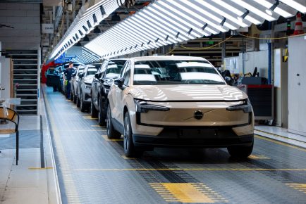 EX30 Start of Production at Volvo Car Gent