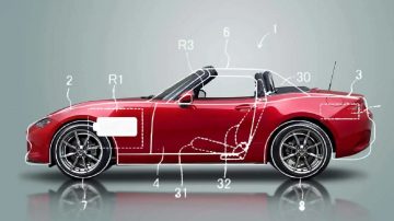 Mazda Miata patent