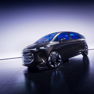 Der Beginn einer neuen Ära: Der Vision V gibt einen Ausblick auf ein neues Segment luxuriöser LimousinenDawn of a new era: the Vision V provides a glimpse of a new segment of luxury limousines