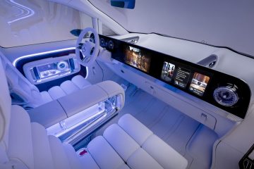 Der Beginn einer neuen Ära: Der Vision V gibt einen Ausblick auf ein neues Segment luxuriöser LimousinenDawn of a new era: the Vision V provides a glimpse of a new segment of luxury limousines