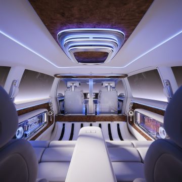 Der Beginn einer neuen Ära: Der Vision V gibt einen Ausblick auf ein neues Segment luxuriöser Limousinen

Dawn of a new era: the Vision V provides a glimpse of a new segment of luxury limousines
