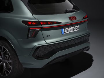 Detail (Logo illumination is only active while headlights are on low beam or high beam),
Colour: Sage green