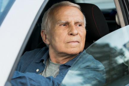 front-view-old-man-personal-car