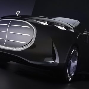 Der Beginn einer neuen Ära: Der Vision V gibt einen Ausblick auf ein neues Segment luxuriöser LimousinenDawn of a new era: the Vision V provides a glimpse of a new segment of luxury limousines