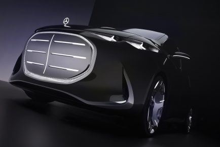 Der Beginn einer neuen Ära: Der Vision V gibt einen Ausblick auf ein neues Segment luxuriöser LimousinenDawn of a new era: the Vision V provides a glimpse of a new segment of luxury limousines