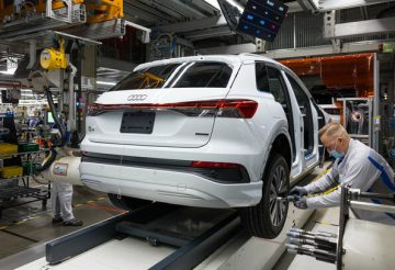 Workshop zum Audi Q4 in Zwickau