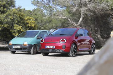 Že po prvih nekaj kilometrih sva ga našla - novinec ob vzorniku in 90-tih let prejšnjega stoletja.