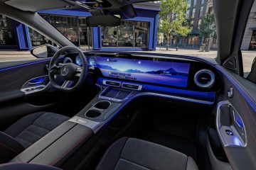 Ein Rückzugsort der Extraklasse: das Interieur der neuen elektrischen Mercedes-Benz C-Klasse A sanctuary in a class of its own: the interior of the all-new electric Mercedes-Benz C-Class