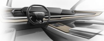 Design sketch Audi Q9 - Interior