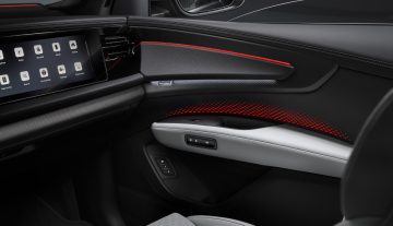 Studio photo, interior, steering wheel, digital stage