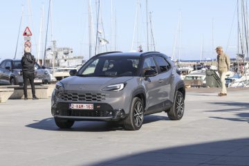 Prenovljeni Yaris Cross ima spremenjen predvsem sprednji del.