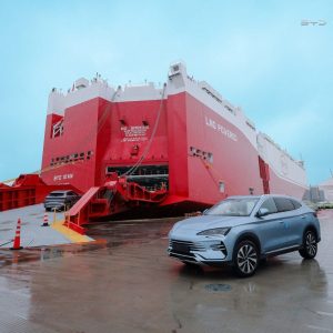 BYD ladja uvoz Evropa