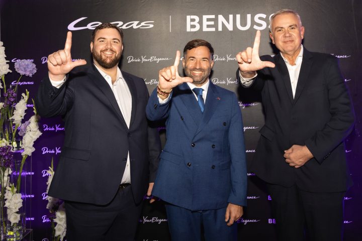 Krunoslav Sven Lupis, član uprave, Daniel Benussi, lastnik in CEO Auto Benussi, Robert Lendić, član uprave